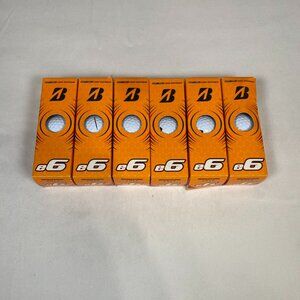 New Bridgestone e6 6 3 Ball Sleeve Golf Balls (18 Total Golf Balls)